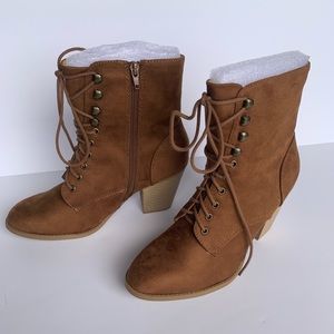 Ankle Boots Charlotte Russe Wanda Size 9 Suede